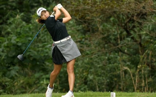 【ゴルフ】渋野日向子は2週連続Vならず　「富士通レディース」降雨中止で首位・勝と古江のプレーオフ