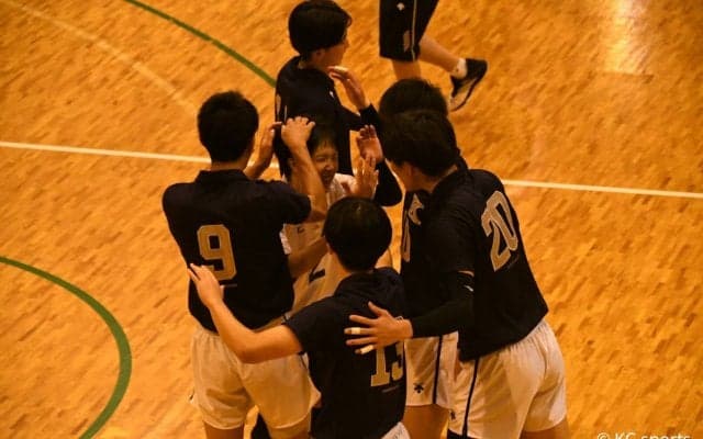 【バレーボール部男子】善戦見せるも大体大に１−３