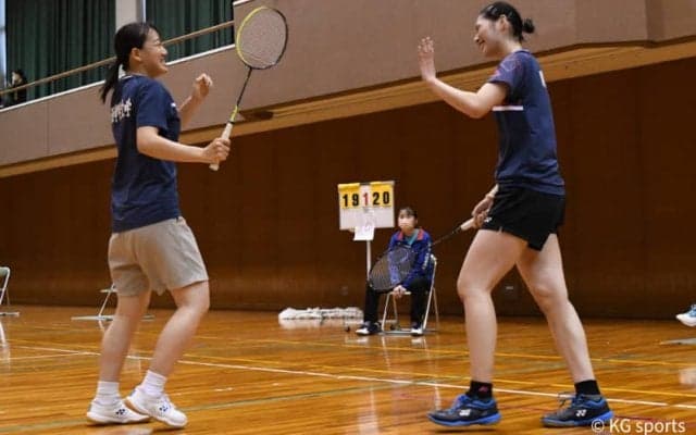 【バドミントン部女子】小野田・鎌田ペア、松久・岸野ペアが全日本インカレベスト１６進出！