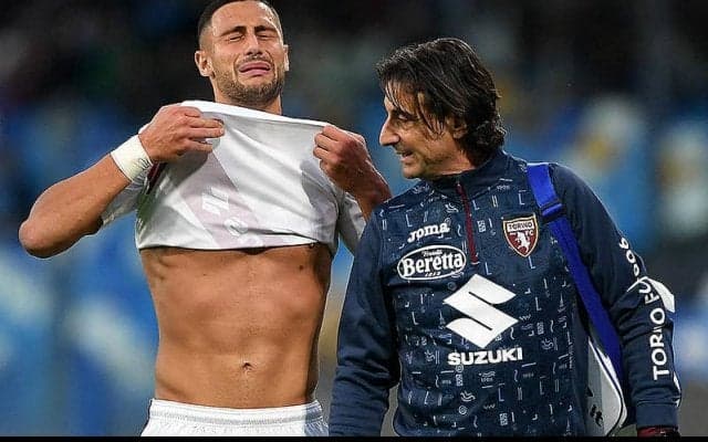 トリノに痛手…今季全試合に出場していたMFマンドラゴラが右ヒザ半月板損傷で離脱