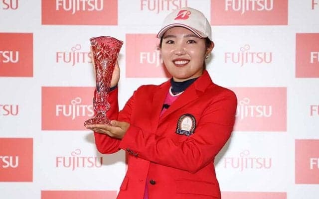 11か月ぶりVの古江彩佳、9月発売の新ドライバーに感謝「飛距離と方向性が良くなった」