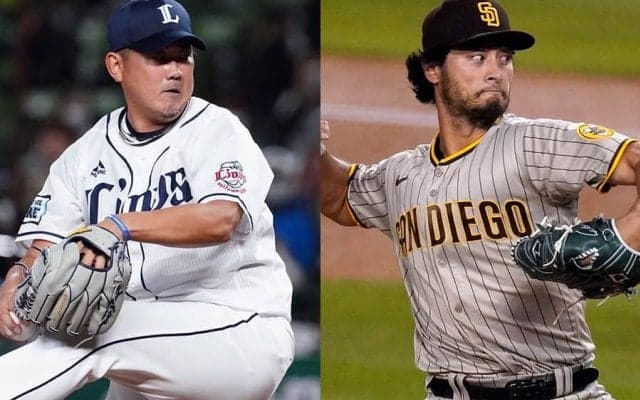 ダルビッシュ、引退試合を終えた松坂大輔に労いと感謝　「格の違いを感じました」