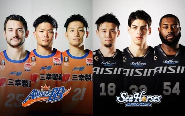 【新潟vs三河】チーム力で連敗脱出を目指す新潟、三河は初の古巣戦となる西田優大に注目