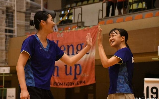 【バドミントン部女子】小野田・鎌田ペアが全日本８強入り！