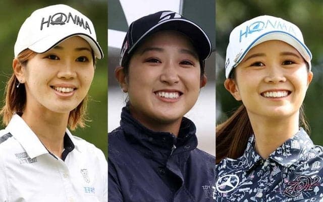 「3姉妹みたい！」「いいね100連発」　女子プロ3選手の“お揃いコーデ”にファン注目