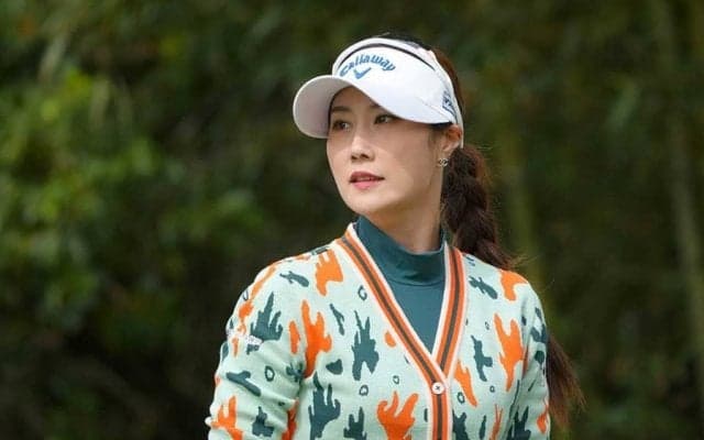 日本引退のキム・ハヌルが71発進　ウェアは「寒くなければあと3日間ミニスカで（笑）」