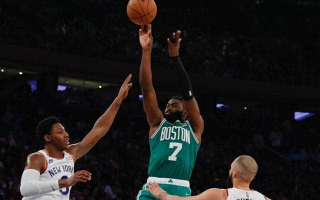 新型コロナの後遺症を抱えながらも自己最多46得点を挙げたジェイレン・ブラウン「いつもどおり呼吸するには…」