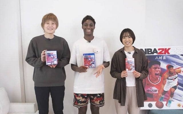 髙田、馬瓜、三好が「NBA 2K22」に挑戦…その模様が公式YouTubeにて公開
