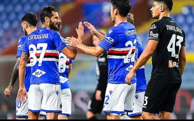 カンドレーバ弾などで逃げ切ったサンプドリアが5試合ぶりの白星！《セリエA》