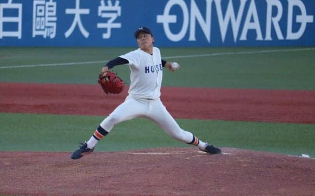 尾﨑完太の好投と岡田悠希のタイムリーなどで法大が7試合目にして今季初勝利【10/23 秋季東京六大学野球 東京大学vs法政大学】