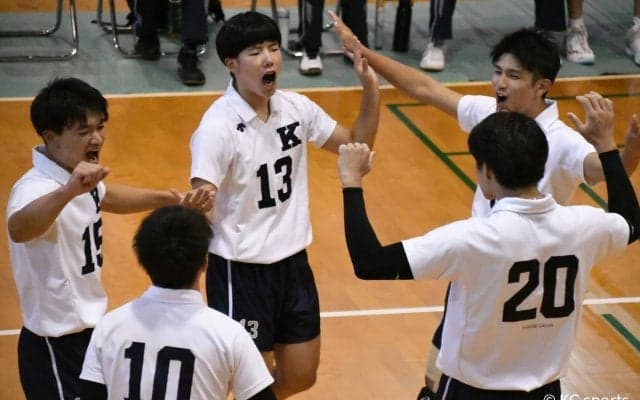 【バレーボール部男子】大産大にストレート負け