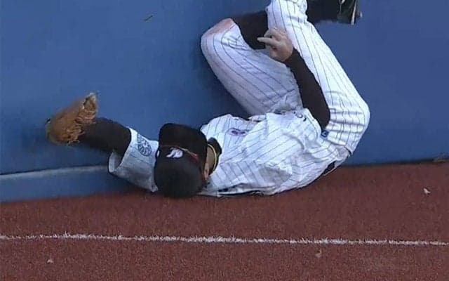 「この男やっぱりやべぇ」ロッテ岡大海、チーム救う超絶美技に本拠地もどよめく