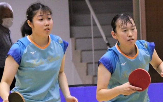 トップ名古屋新加入の鶴岡・枝廣、単複で予選通過＜卓球・全日本兵庫県予選＞
