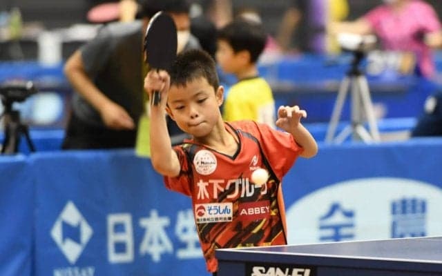小学4年生・大野颯真がジュニア1位通過　一般男子では德永が3冠＜卓球・全日本鹿児島県予選＞
