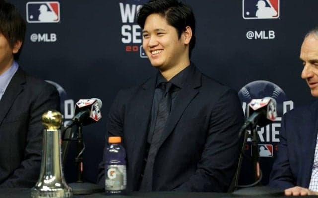 大谷翔平は「桁外れでビックリで異例」　コミッショナー特別表彰受賞、MLB公式も絶賛