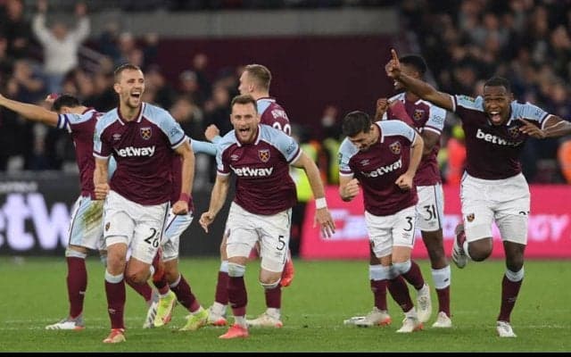 4連覇中の王者シティ、ウェストハムにPK戦負けで敗退《EFLカップ》