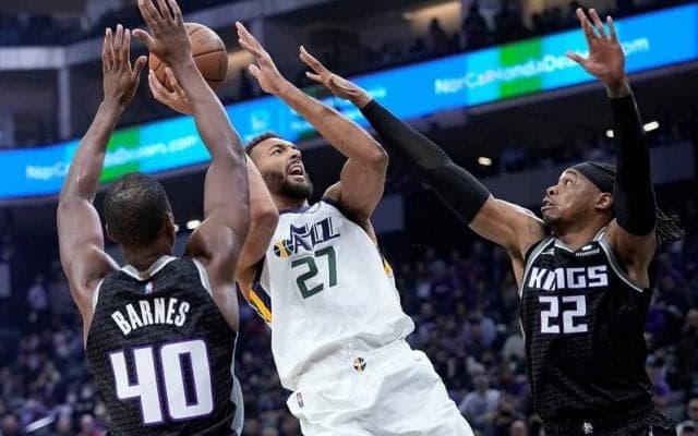 今季得点とリバウンドでキャリアハイを残すジャズのルディ・ゴベアが好記録に到達