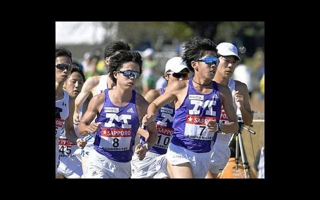 箱根駅伝予選会トップの明治大にいくつもの収穫。主将は「去年とは比べ物にならないくらい層の厚さはある」