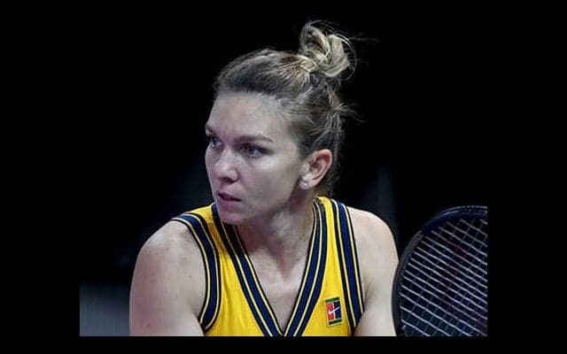 ハレプ 完勝で今季2度目の4強