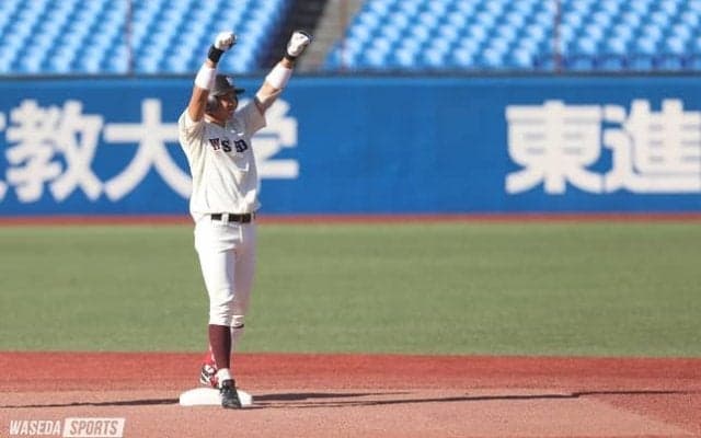 先発・西垣が８回２失点の粘投　逆転勝利で２季ぶり47度目の優勝に逆王手／慶大１回戦詳報