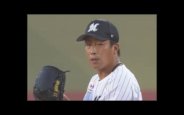 「引退試合でこんな素晴らしい球投げるなんて」　ロッテ右腕、“渾身の1球”にファン鳥肌