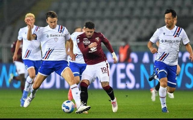 吉田フル出場の10人サンプドリア、守備の崩壊止まらずトリノに完敗《セリエA》