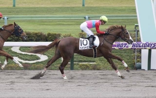 【東京4R新馬戦結果】エスポワールシチー産駒ペイシャエスが競り合いを制して快勝