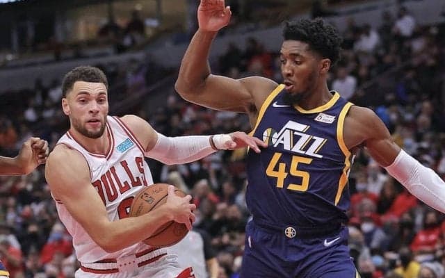 ブルズがジャズの開幕連勝をストップ…デローザンとラビーンが得点をけん引