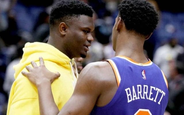 RJ・バレットが元同僚・ザイオンを気遣う「コートに戻ってくるのが待ち遠しい」