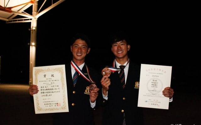 【ヨット部】　全日本個選、藤原・竹澤組が惜しくも３位入賞