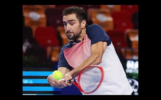  前週Vチリッチ 快勝で初戦突破 