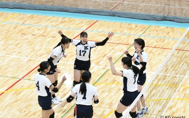 【バレーボール部女子】大大谷大に３－１で勝利