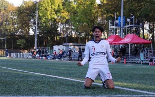 [男子サッカー]関学大に勝利、一部昇格へ王手