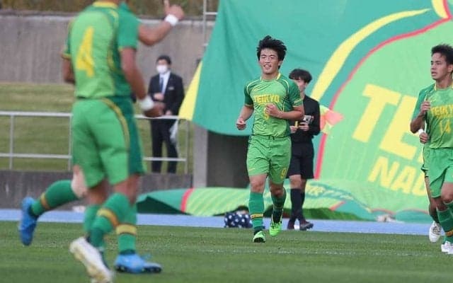 悲願の全国初優勝へ…帝京長岡救った魂の“初FK弾”　FW渡辺「今年こそは優勝したい」