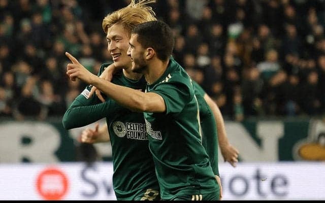 古橋が2戦連発弾を含む1G1Aの活躍でセルティックの連勝に貢献！《EL》