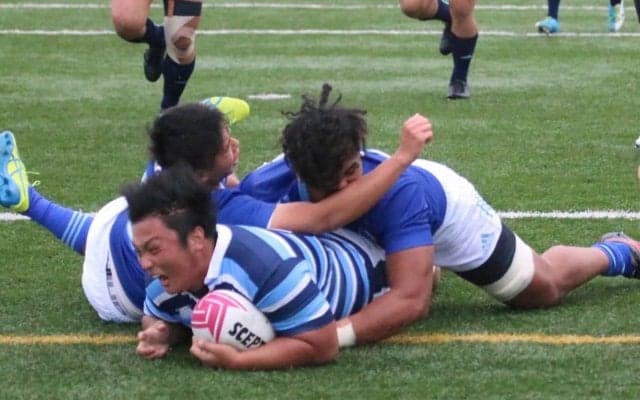 強豪相手に攻め手を見つけることができず大敗-関東大学ラグビーリーグ戦１部　対東海大戦