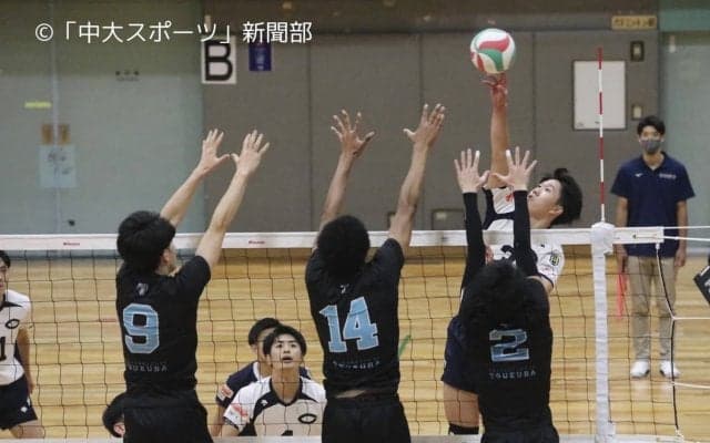 前日敗戦も「最後は勝って終わろう」筑波大を下しリーグ３位入賞-秋季関東大学バレーボールリーグ戦　対筑波大