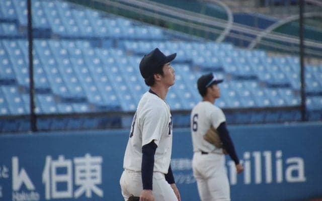 [硬式野球] 久しぶりの神宮戦は完封負け　不安を残し最終戦へ