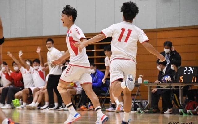 【ハンドボール部男子】　慶大に３３−３０で勝利し、全日本インカレ初戦突破！