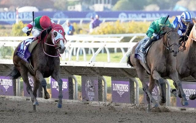 【BCディスタフ】日本調教馬マルシュロレーヌが大金星　矢作厩舎はラヴズオンリーユーに続く同日BC2勝目