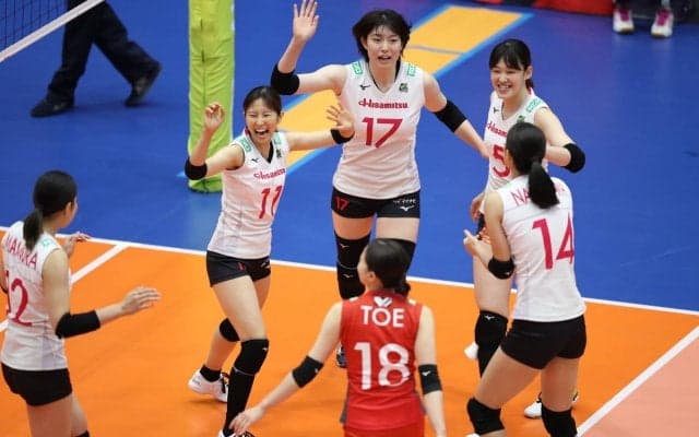 Vリーグの試合結果一覧（V1男女・11月5日、6日）