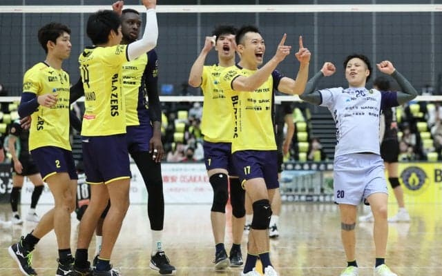 Vリーグの試合結果と順位（V1男女・11月7日）