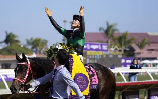 【BCフィリー&メアターフ】川田「誇りに思います」ラヴズオンリーユーが歴史的V