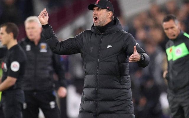 「少し馬鹿げている」今季プレミア初黒星のリバプール、クロップ監督がGKへのファウルの判定に苦言「特に審判は見ていない」