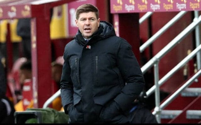 監督解任のアストン・ビラ、後任候補筆頭はジェラード監督か