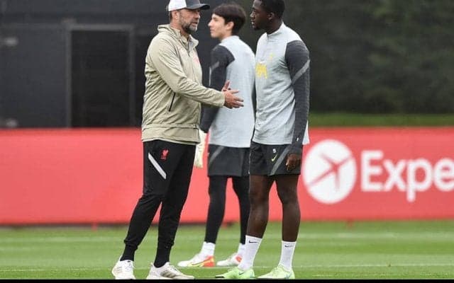 コナテが今夏のリバプール加入時を回想　「クロップとは何度も電話で話をした」