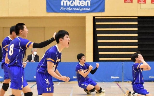 春高バレー　茨城　男子は霞ケ浦５年ぶりＶ、女子は日立二が連覇