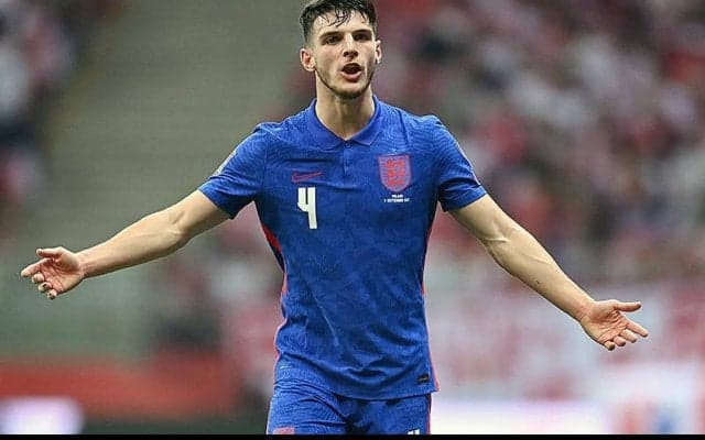 イングランド代表、体調不良のライスが離脱…《カタールW杯欧州予選》