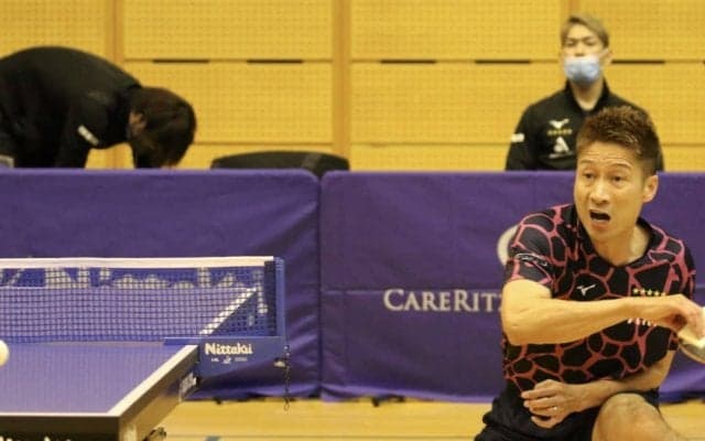 小西海偉(40)が無傷の3連勝で“ベテランの意地”＜後期日本卓球リーグ埼玉大会＞