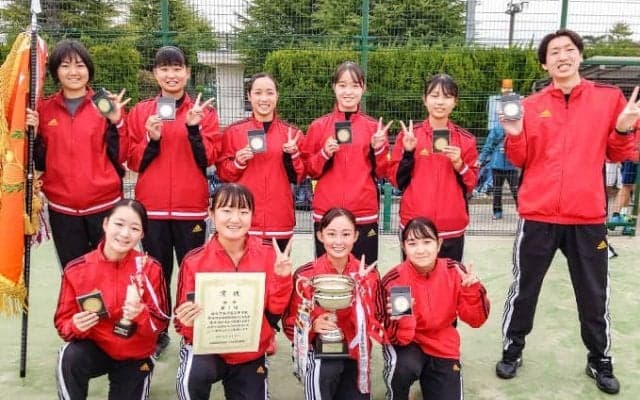 東北地区大会 女子優勝校　仙台育英学園高等学校インタビュー【大正製薬 リポビタン 第44回全国選抜高校テニス大会】